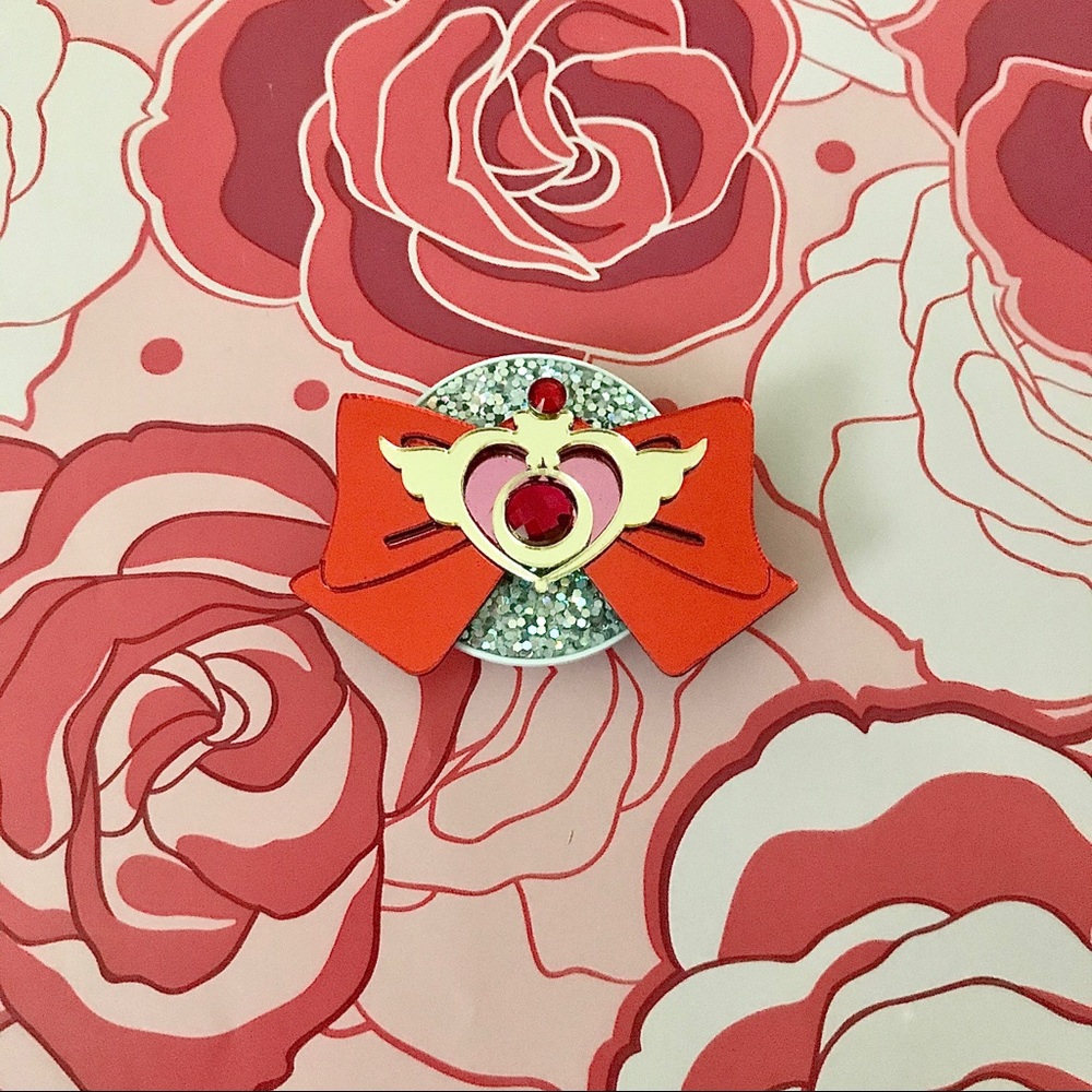 Sailor Moon bow pop socket